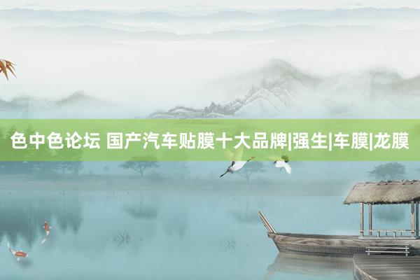色中色论坛 国产汽车贴膜十大品牌|强生|车膜|龙膜