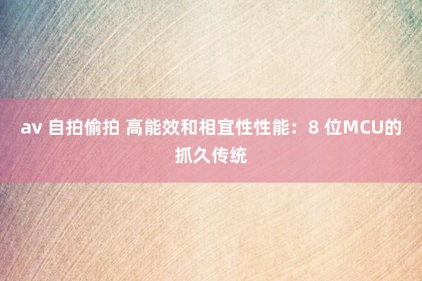 av 自拍偷拍 高能效和相宜性性能：8 位MCU的抓久传统