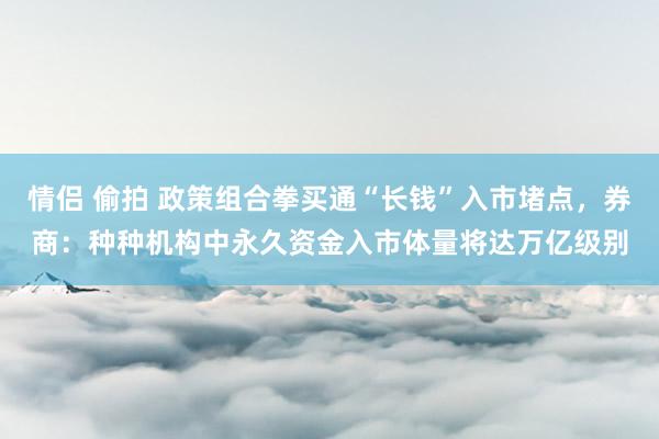 情侣 偷拍 政策组合拳买通“长钱”入市堵点，券商：种种机构中永久资金入市体量将达万亿级别
